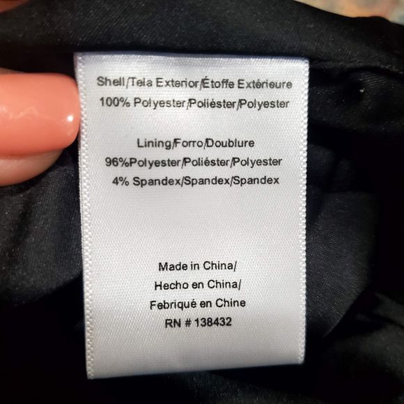 Modcloth Maxi Wrap Dress Size Medium Short Sleeves Gold Embellishment in Black - Picture 7 of 14